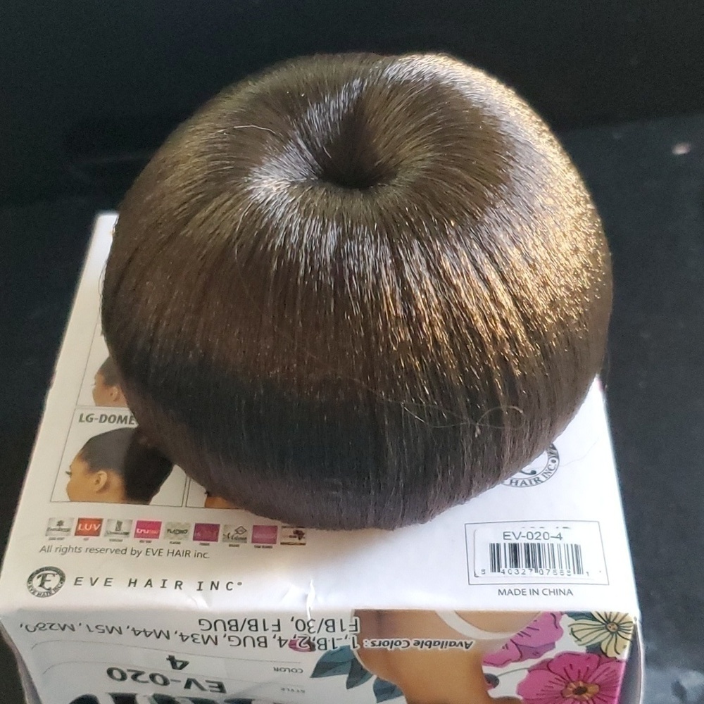 🎀 Eve Hair Fashion Bun - Color #4 (Brown)